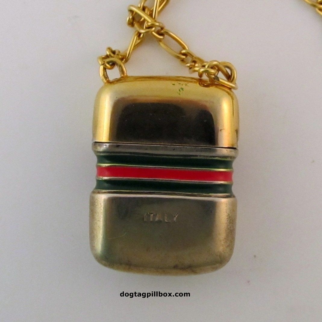 Gucci Hidden Pill Box Necklace – Kilo Caviar