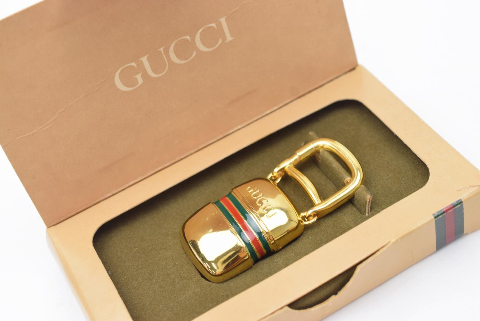 gucci key ring container